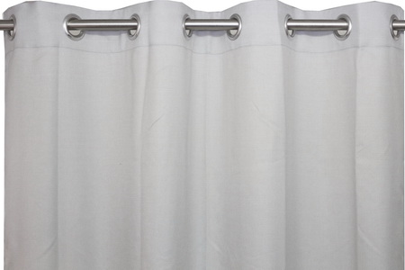 PAR CORTINADOS 150X250 KATIA 09 CINZA