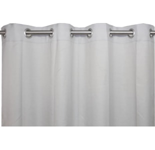 PAR CORTINADOS 150X250 KATIA 09 CINZA