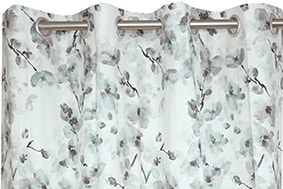 PAR CORTINADOS 150X250 02 MENTA LAIS