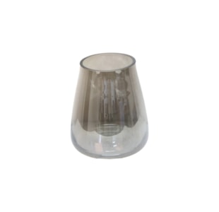 JARRA VIDRO Fumado 18cm H1492-18YCC