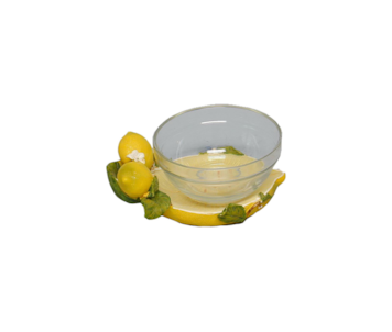 SALADEIRA PORC LIMAO 14x6x11 LEMON027