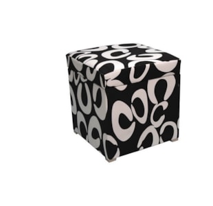 BANCO PRETO 37x37xh40,5cm ZA26308