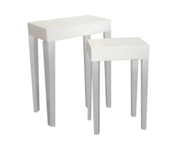 CJ 2 MESAS 58x79 + 41x68 Bran YH017KD-R-WP