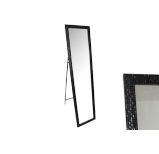 ESPELHO PE 37x157cm PRETO TA04981