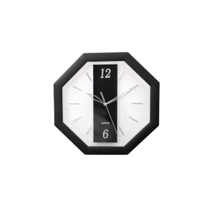 RELOGIO PAREDE 28CM OCT PRETO 476