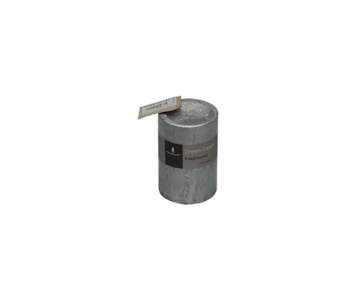 VELA CIL PRAT 6,5x10 SILVERCOLOR
