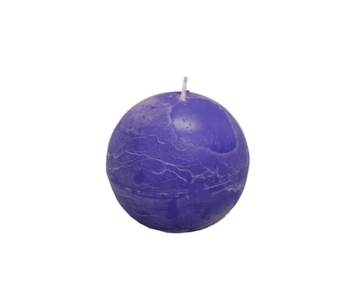 VELA BOLA 12,5cm LILAS BW266U-05