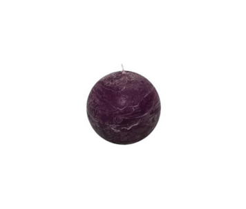 VELA BOLA 10cm ROXO BW56-10