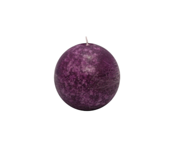 VELA BOLA 12,5cm ROXO BW56-10