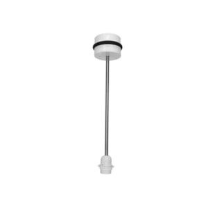 SUSPENCAO TETO RD 49cm FZ PRETO ST17/11P
