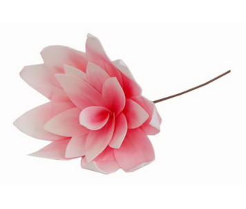HASTE FLOR ROSA 72CM  W202133B