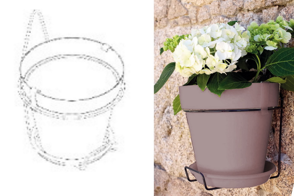 KIT CAPRI PAREDE 20cm TORTORA