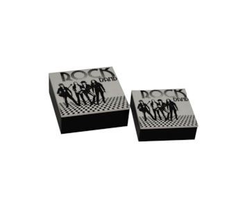 CJ 2 CAIXAS 19x19x7cm KB57-3352