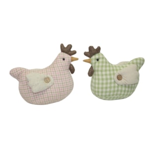 GALINHA BATENTE 26cm 2Sort AZ83018AB-1
