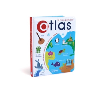 LIVRO O MEU PRIMEIRO ATLAS ED3145