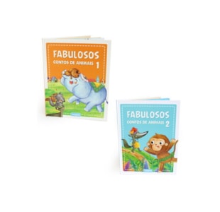 LIVRO FAB CONTOS ANIMAIS HI7318-A/B