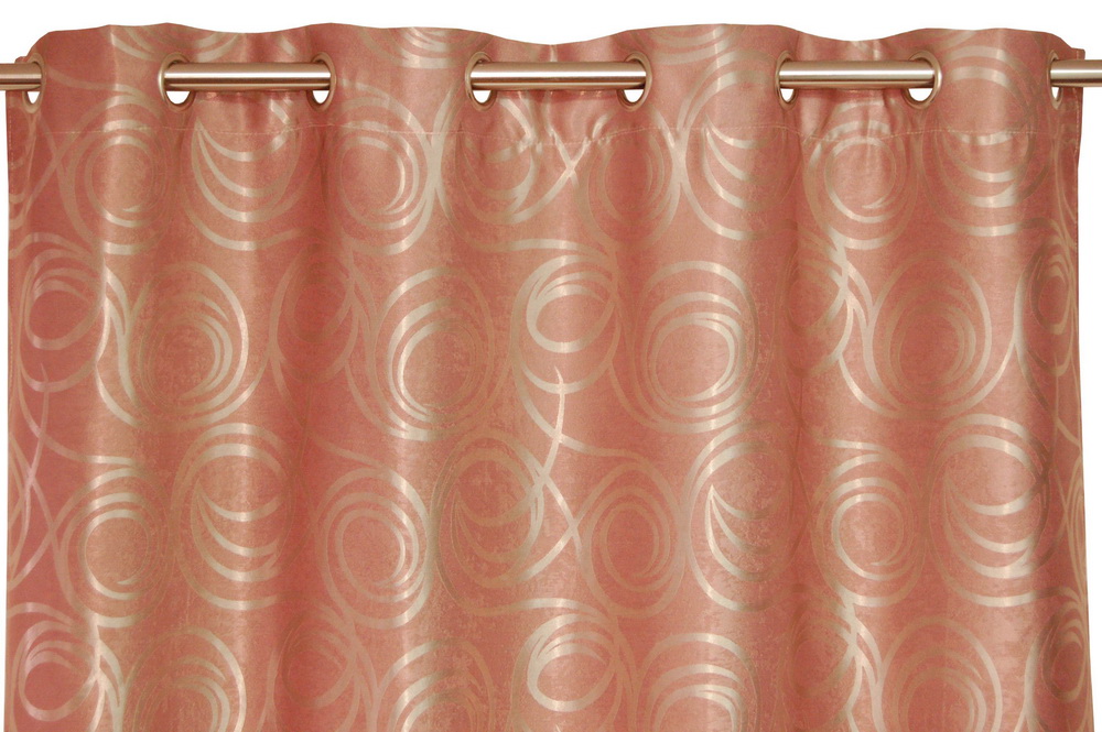 CORTINA 150X250CM ROSA CL W28#-1