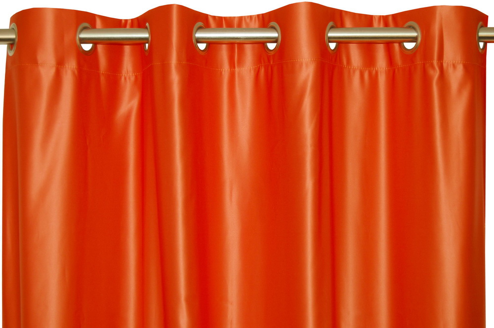 CORTINA 150X250cm LARANJA NO276-7