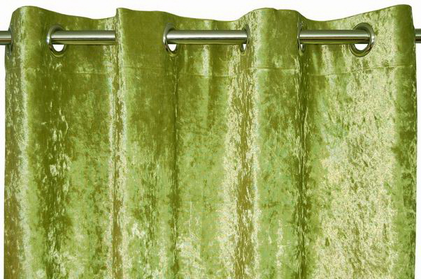 PAR CORTINADOS 150X250 VERDE VELUDO/1