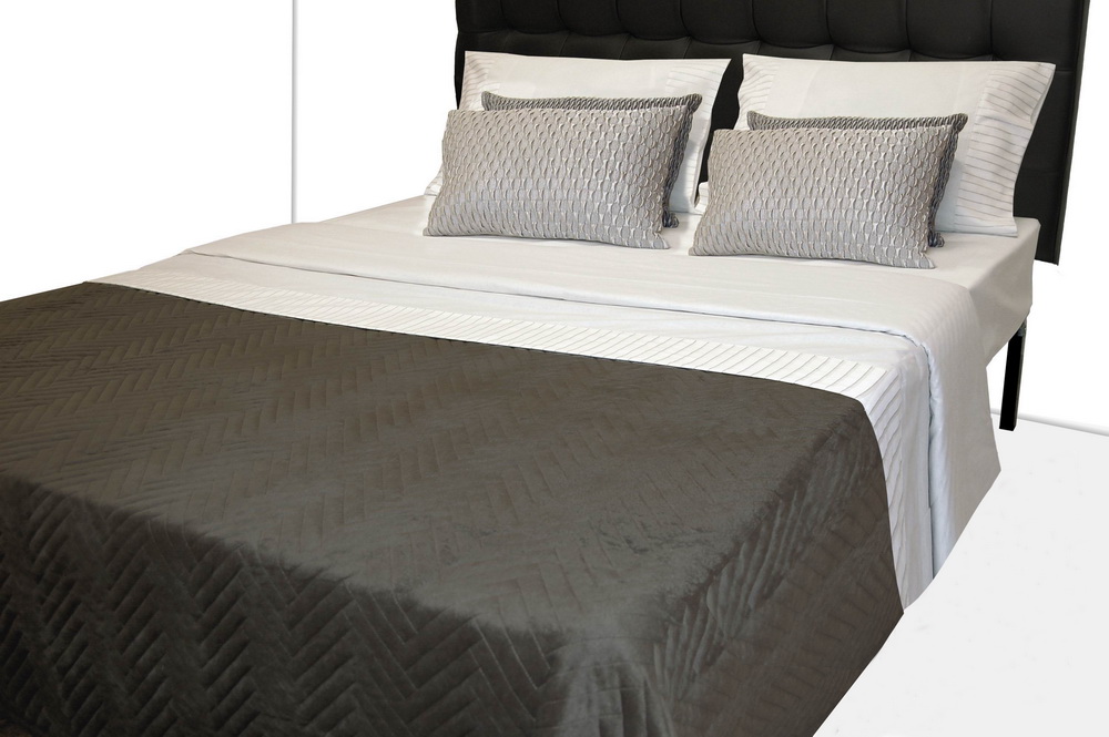 EDREDON 240x260cm CINZA JB08201-L1