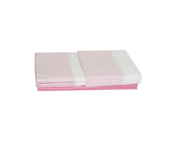JOGO CAMA 180x290 BR/ROSA C 4 AL841
