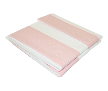 JOGO CAMA 120X170 C2 BR/ROSA BEBE PINK