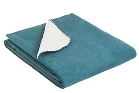 MANTA SOFA ANT AZUL 125X150 49461