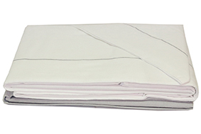 JOGO CAMA 180X290 C 2 BR/CINZA FL907