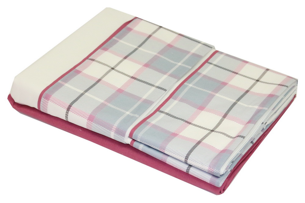 JOGO CAMA 180X290 B2 ROSA AL22