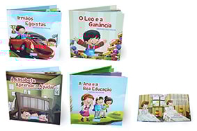 LIVRO HISTORIAS C/VALORES HI5291A/B/C/D
