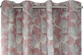 PAR CORTINADOS 150X250 115 ROSA TRUE