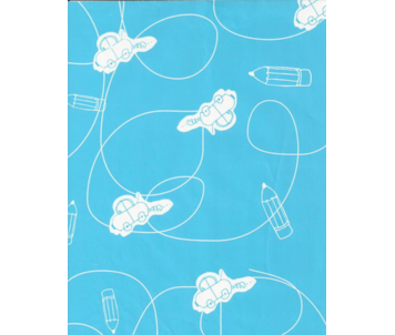 ROLO PAPEL CARROS AZUL  205