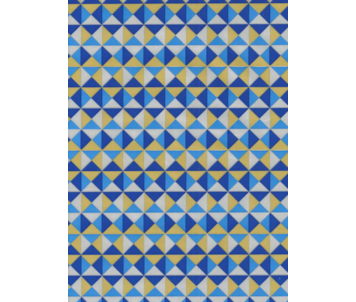 ROLO PAPEL 70cm TRIANG AZUL 234