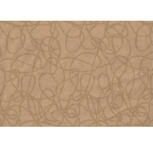 ROLO PAPEL KRAF NATUR C/DOURADO 52