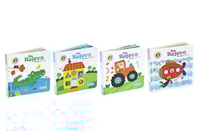 LIVRO EM RELEVO ED1445-A/B/C/D