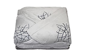 JOGO CAMA 260X280 MCR389 CINZA