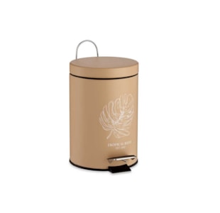 BALDE LIXO 3 L TROPICAL BEG 66942