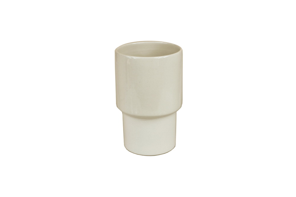 JARRA ENGOBE C/CREM BRI 22,5cm 1839 3401