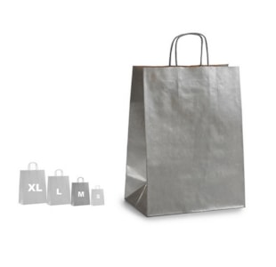 SACO PAPEL PRATA M 24x40 44882