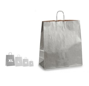 SACO PAPEL PRATA XL 46x59 44884