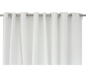 CORTINA 295X250 BRANCO CRYSTAL