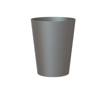 VASO PORTO ALTO 80cm  ANTRACITE MATE