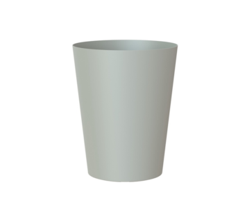 VASO PORTO ALTO 80cm CINZA CL MATE