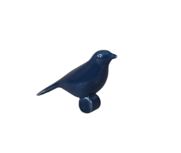 PASSARO AZUL BRIL 20cm 2134 1298
