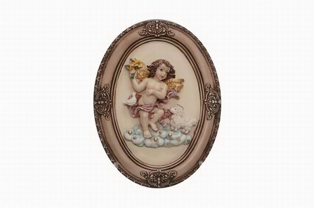 QUADRO ANJO NUVEM C/FL 120123