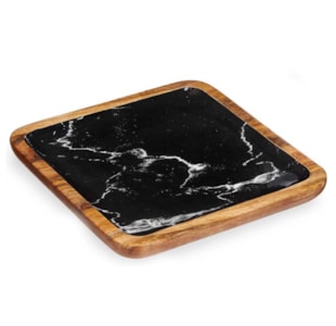 BASE MESA MARM PRETO 25X25cm 83498