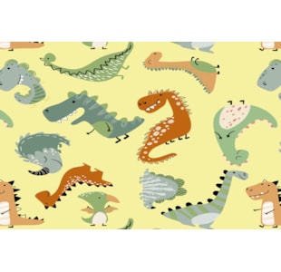 FOLHA PAPEL INF LITTLE DINOS C10/314