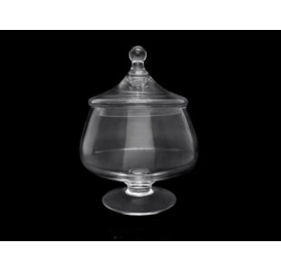 BOMBONEIRA VIDRO 20x28cm 03 0004298