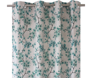PAR CORTINADOS 150x250 AZUL 2698 ALEXA