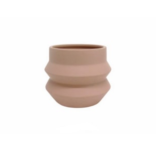 VASO CERAM ROSA 13cm 01 0009273